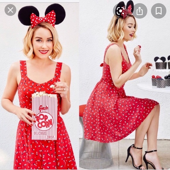 LC Lauren Conrad Dresses & Skirts - EUC Disney LC Lauren Conrad Minnie Dress